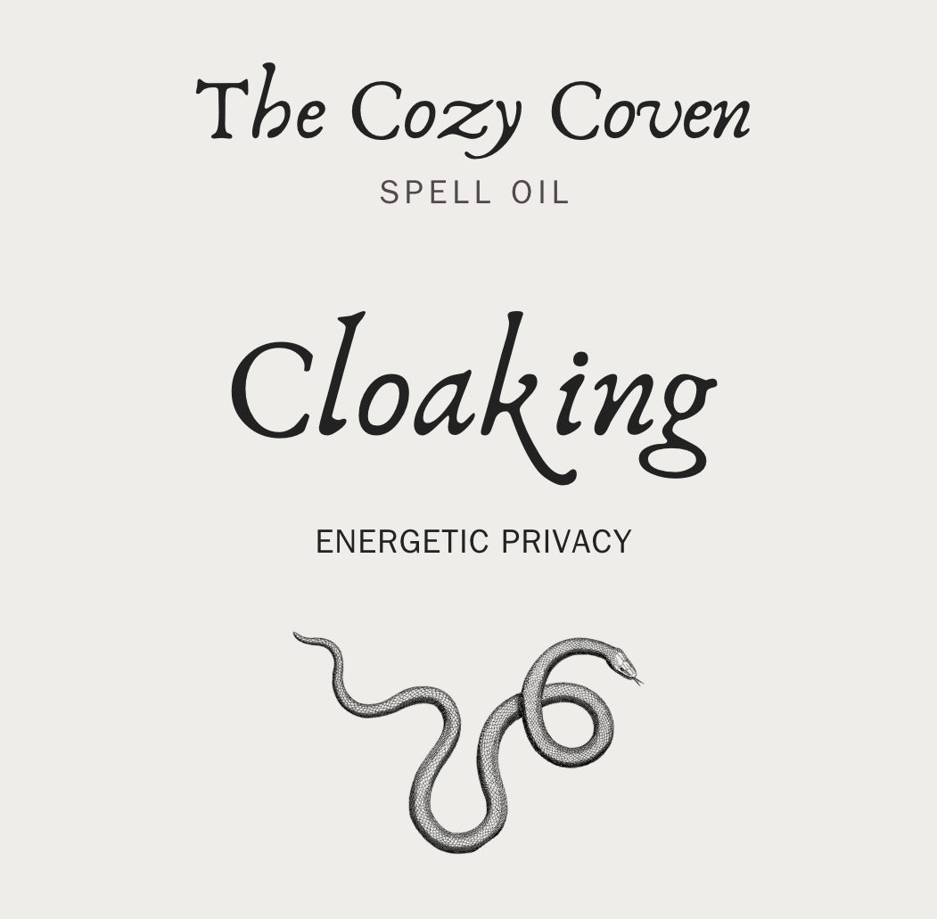 Cloaking - Energetic Privacy Spell Oil