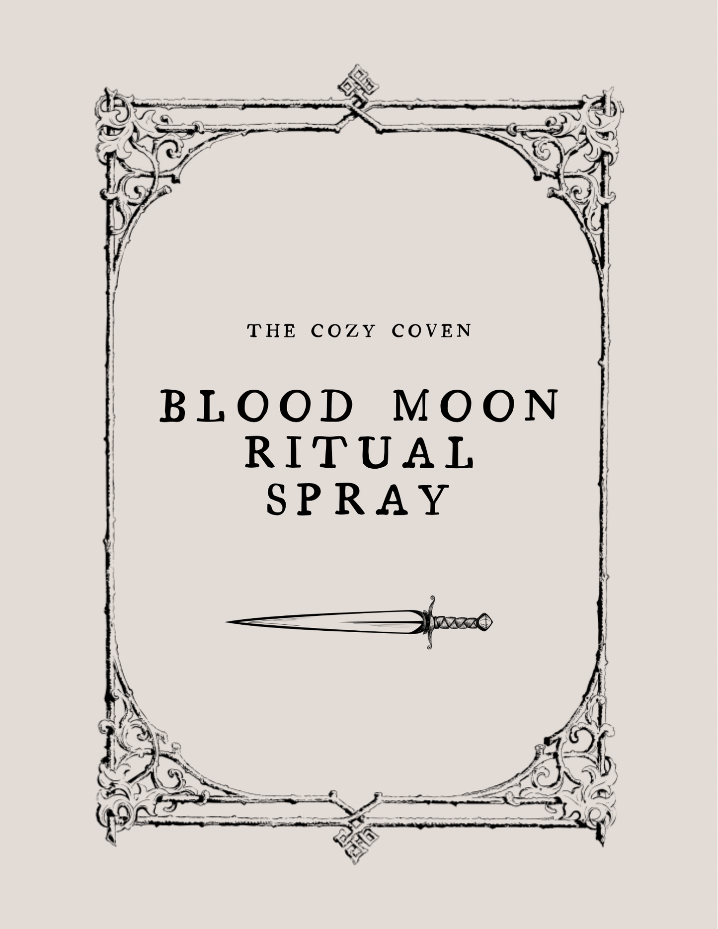 Blood Moon Ritual Spray (Pre-Order)