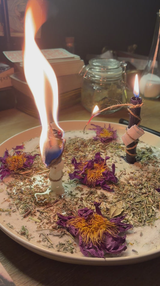 Cord Cutting Candle Spell